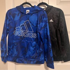 Adidas Kids Blue Hoodie Bundle